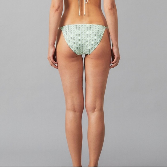 NWOT Tory Burch Printed String Tie Side Bikini Bottoms - Picture 4 of 6